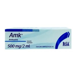 AMK (AMIKACINA) AMP 500MG 2ML C1