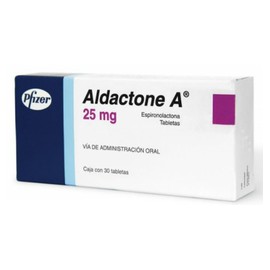 ALDACTONE A (ESPIRONOLACTONA) TAB 25MG C30