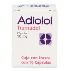 ADIOLOL (TRAMADOL) CAP 50MG C10