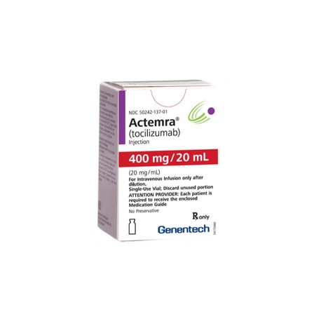 ACTEMRA (TOCILIZUMAB) FCO AMP 400MG 20ML