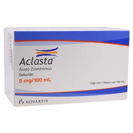 ACLASTA (ACIDO ZOLEDRONICO) FCO AMP 5MG