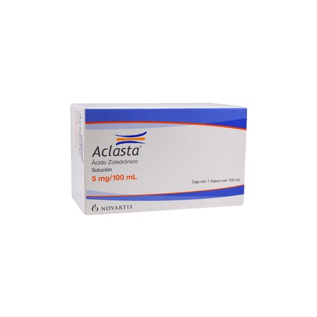 ACLASTA (ACIDO ZOLEDRONICO) FCO AMP 5MG