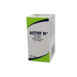 ACETIF SI (PARACETAMOL) FCO AMP 1G 100ML