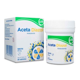 ACETA DIAZOL (ACETAZOLAMIDA) TAB 250MG C30