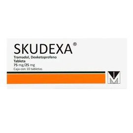 SKUDEXA (TRAMADOL/DEXKETOPROFENO) TAB 75/25MG C10