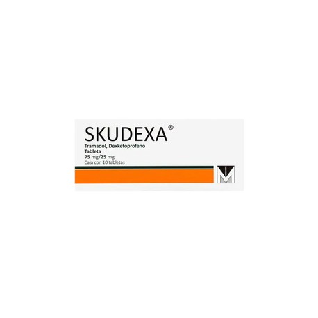 SKUDEXA (TRAMADOL/DEXKETOPROFENO) TAB 75/25MG C10