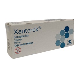XANTEROK (SIMVASTATINA) TAB 20MG C30