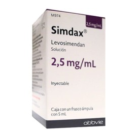 SIMDAX (LEVOSIMENDAN) FCO AMP 12.5MG 5ML C1