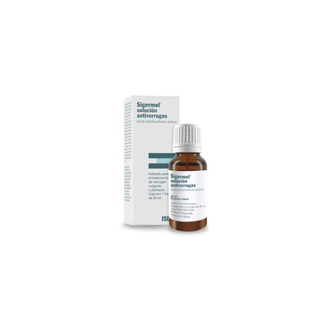 SIGERMEL ANTIVERRUGAS (AC SALICILICO/LACTICO) SOL 20ML