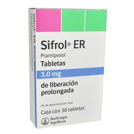 SIFROL ER (PRAMIPEXOL) TAB 3MG C30