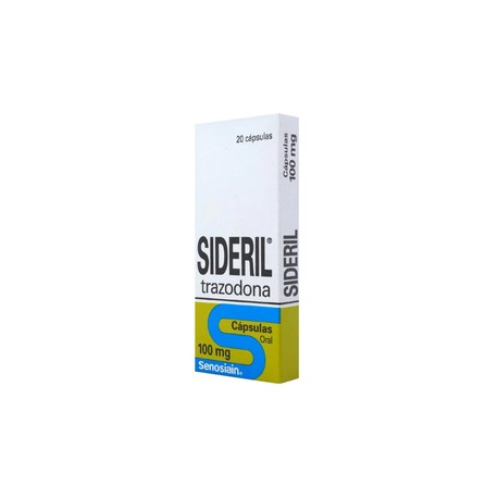 SIDERIL (TRAZODONA) CAP 100MG C20