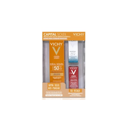 VICHY CAPITAIL SOLEIL  ANTI-MANCHAS FPS50+MINI KIT CREMA