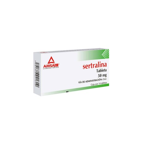 SERTRALINA TAB 50MG C14 AMSA