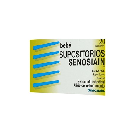 SENOSIAIN BEBE (GLICEROL) SUPOSITORIO C20