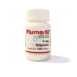 FLUMEDIL (GLIPIZIDA) TAB 5MG C100