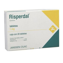 RISPERDAL (RISPERIDONA) TAB 1MG C20