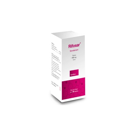 RIFOSAR (SEVELAMERO) TAB 800MG C180