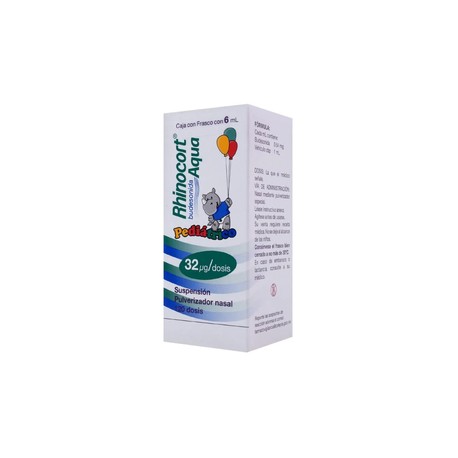 RHINOCORT AQUA PED (BUDESONIDA) SPRAY 32MCG/DOSIS C1