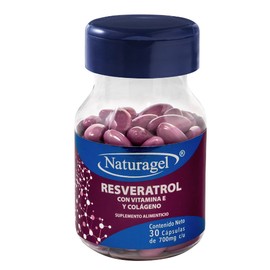 RESVERATROL (VITAMINA E/COLAGENO) CAP 700MG C30