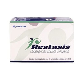 RESTASIS (CICLOSPORINA) VIAL 0.05% C30