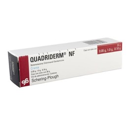 QUADRIDERM NF (BETAMETASONA/CLOTRIMAZOL/GENTAMICINA) CREMA 30G