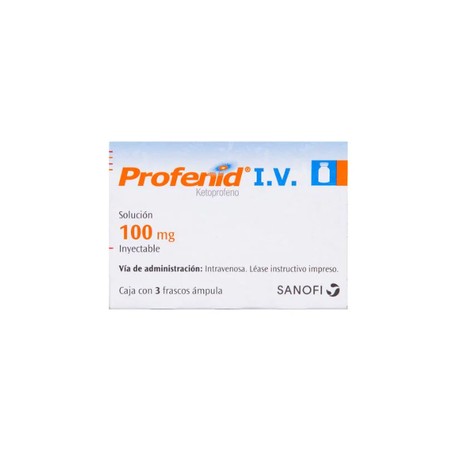 PROFENID IV (KETOPROFENO) AMP 100MG C3