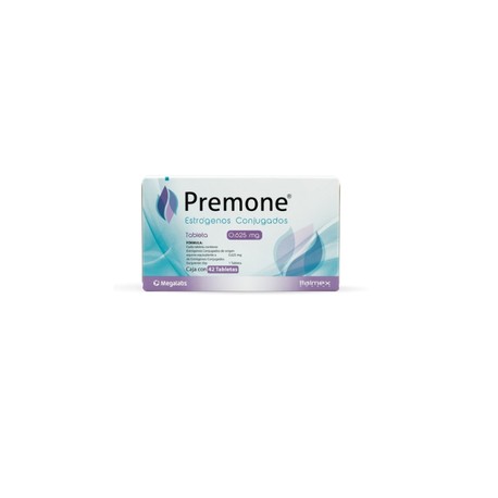 PREMONE (ESTROGENOS CONJUGADOS) TAB 0.625MG C42