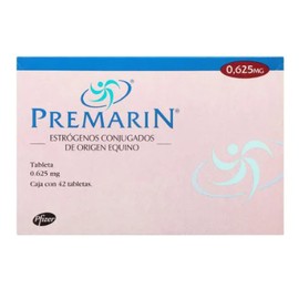 PREMARIN (ESTROGENOS CONJUGADOS) TAB 0.625MG C42