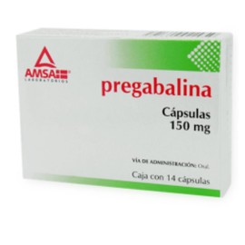 PREGABALINA TAB 150MG C14 AMSA