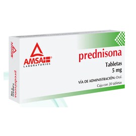 PREDNISONA TAB 5MG C20 AMSA