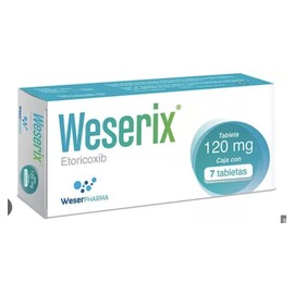 WESERIX (ETORICOXIB) TAB 120MG C7