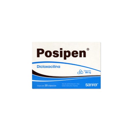 POSIPEN (DICLOXACILINA) CAP 250MG C20