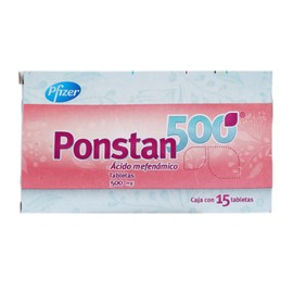 PONSTAN (ACIDO MEFENAMICO) TAB 500MG C15