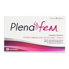 PLENAFEM (VITAMINAS/MINERALES/AC FOLICO/LUTEINA/OMEGA 3) CAP C30