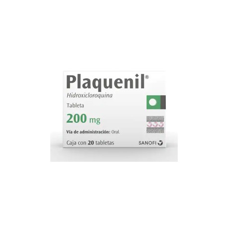 PLAQUENIL (HIDROXICLOROQUINA) TAB 200MG C20