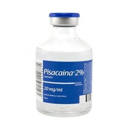 PISACAINA 2% (LIDOCAINA) FCO 20MG/ML 50ML