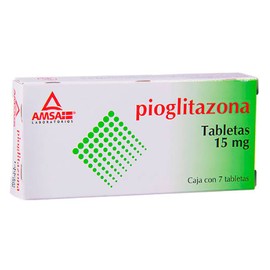 PIOGLITAZONA TAB 15MG C7 AMSA