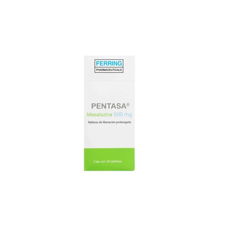 PENTASA (MESALAZINA) TAB 500MG C30