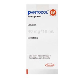 PANTOZOL (PANTOPRAZOL) FCO AMP 40MG/10ML