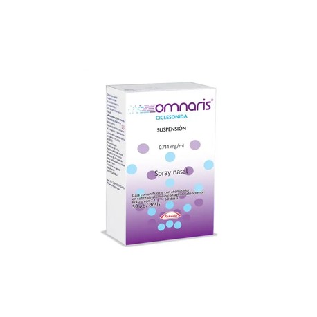 OMNARIS (CICLESONIDA) FCO 50MCG/DOSIS 60DOSIS C1