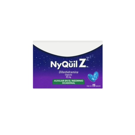 NYQUIL Z (DIFENHIDRAMINA) CAP 25MG C25