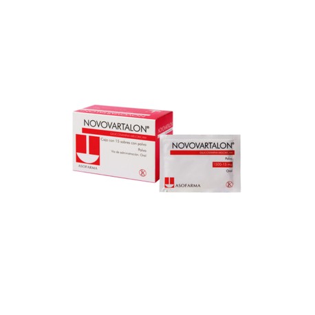 NOVOVARTALON (GLUCOSAMINA/MELOXICAM) SOBRE 1500MG/15MG C15