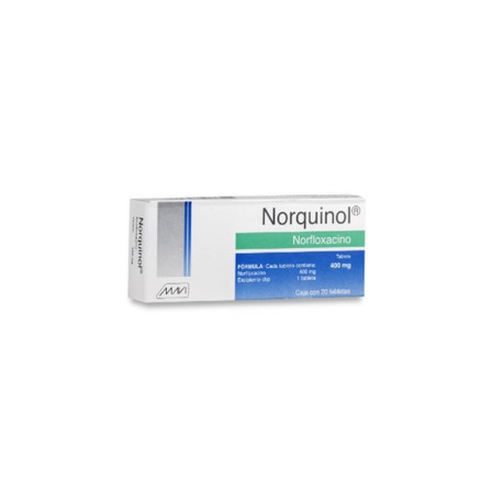 NORQUINOL (NORFLOXACINO) TAB 400MG C20