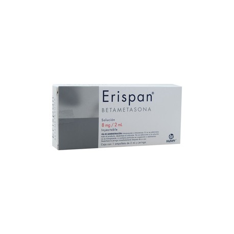 ERISPAN (BETAMETASONA) AMP 8MG/2ML C1