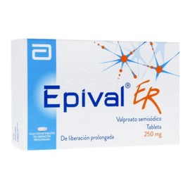 EPIVAL ER (VALPROATO SEMISODICO)TAB 250MG C30