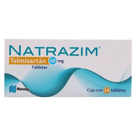 NATRAZIM (TELMISARTAN) TAB 40MG C14