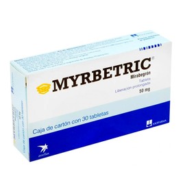 MYRBETRIC (MIRABEGRON) TAB 50MG C30