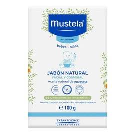 MUSTELA JABON NATURAL BARRA 100G