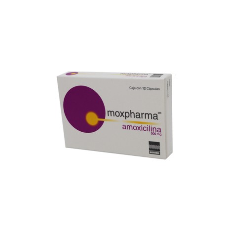 MOXPHARMA (AMOXICILINA) CAP 500MG C12