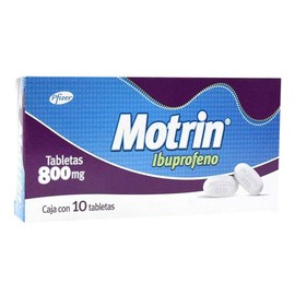 MOTRIN (IBUPROFENO) TAB 800MG C10